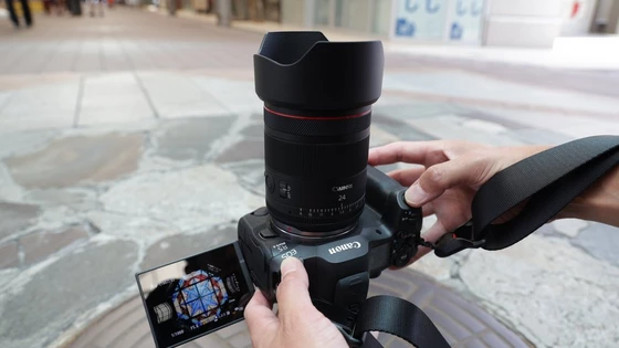 Canon RF 24mm F1.4L VCM architektura