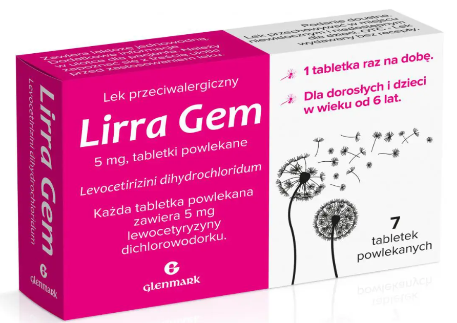 Lirra Gem 5mg 7 tabl. - 1