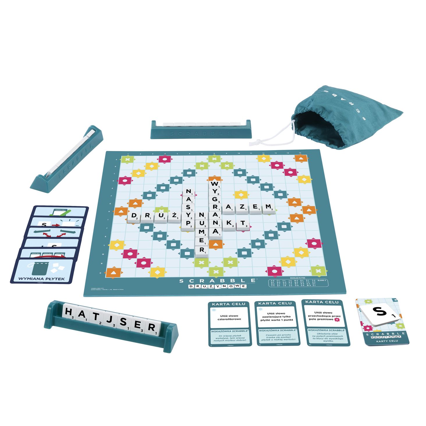 Mattel Scrabble 75lecie Specjalna 4