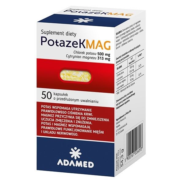 Potazek Mag 50 Kaps.