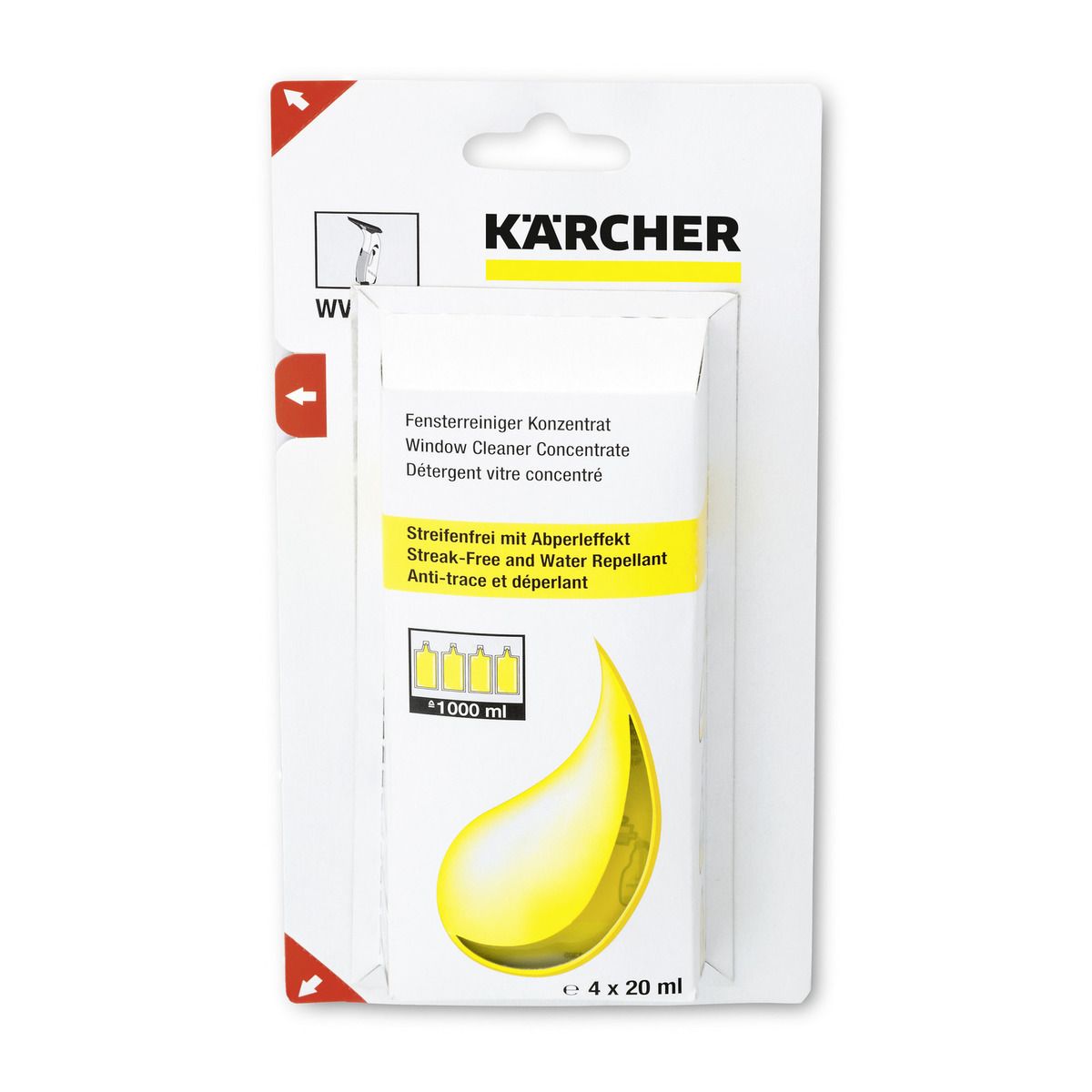 Karcher środek do czyszczenia szkła w koncentracie
