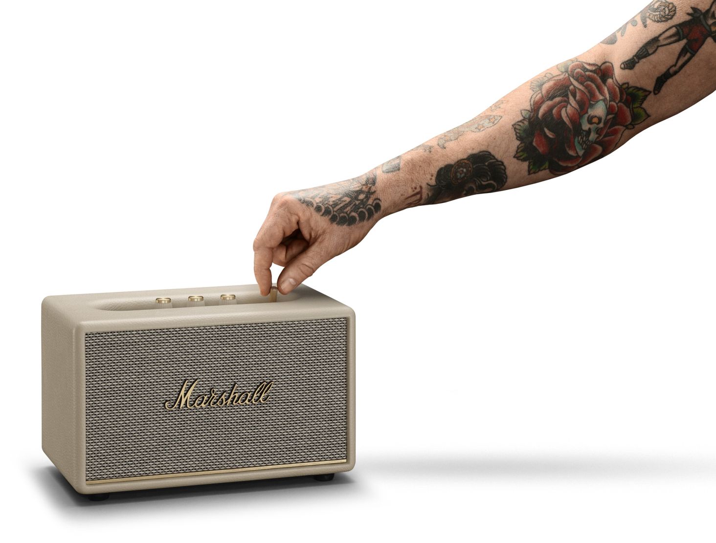 Marshall Acton III Głośnik Bluetooth Kremowy