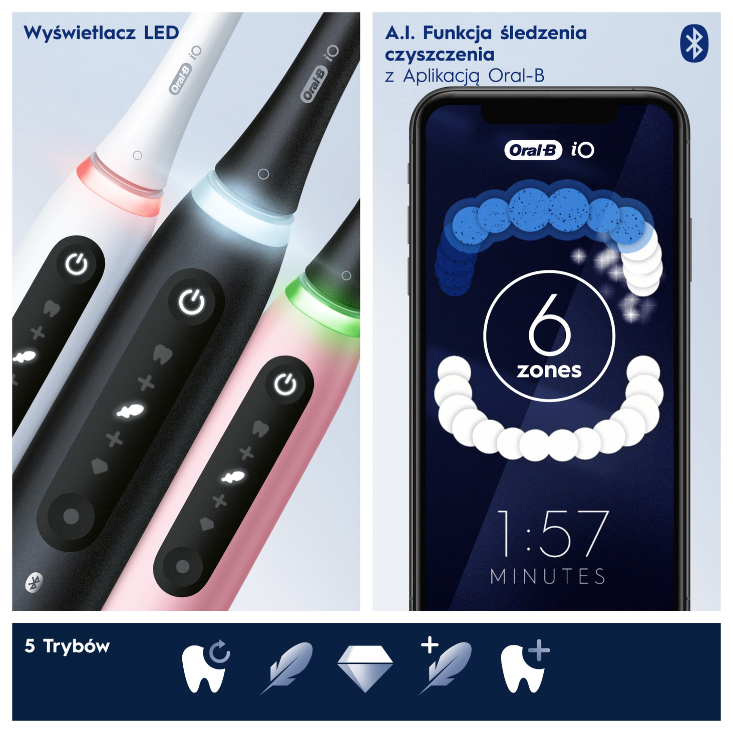 Oral-B iO 5 czarny zdj produktu 4