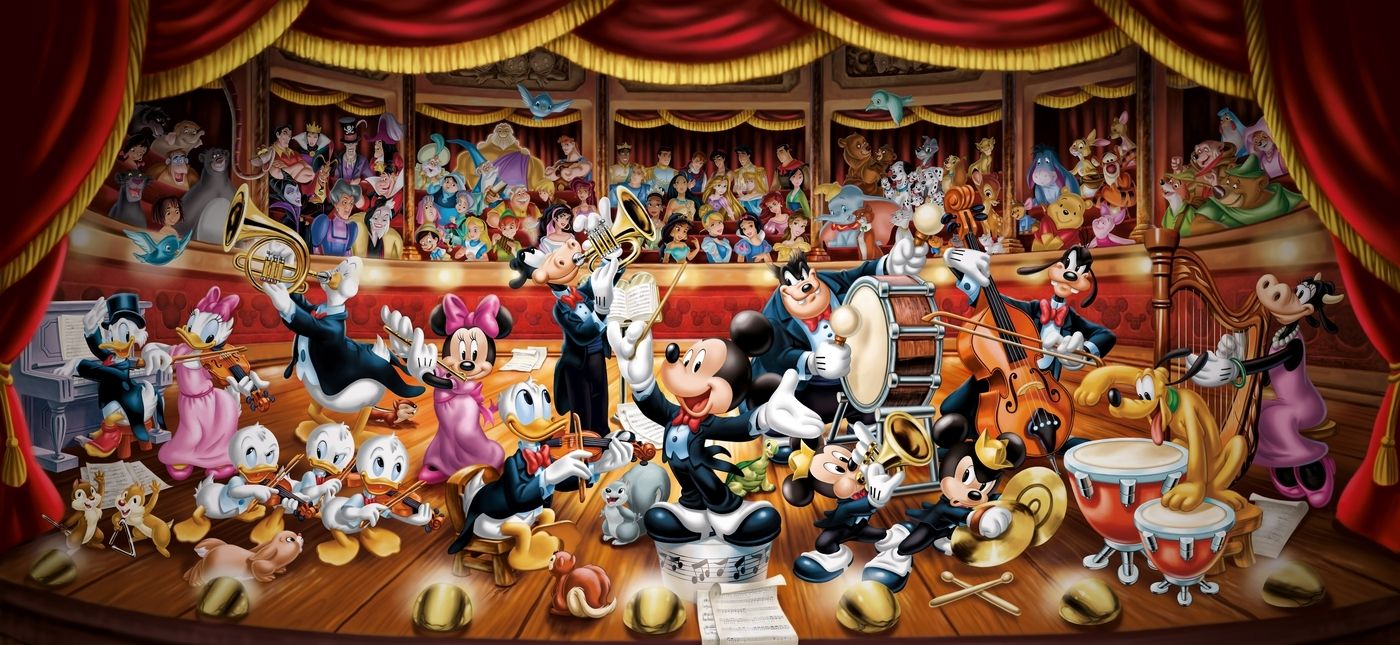 Clementoni Disney Puzzle Orkiestra