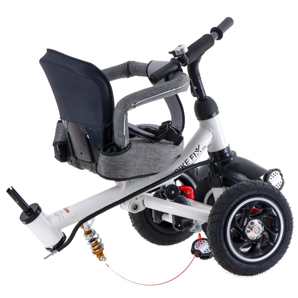 Ikonka Trike Fix V3 Szary