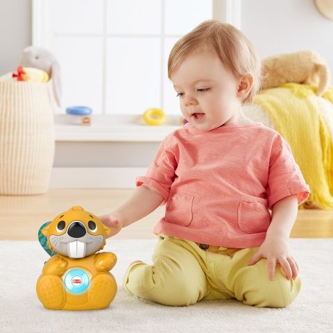 Fisher-Price Fotelik-bujaczek pastelowy