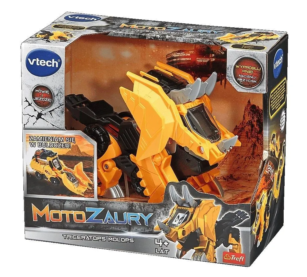 VTech Motozaury Triceratops Molops 61942 - 1
