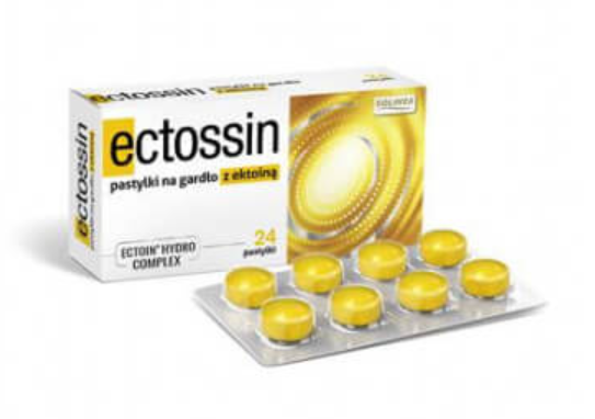 Ectossin pastylki do ssania 24szt