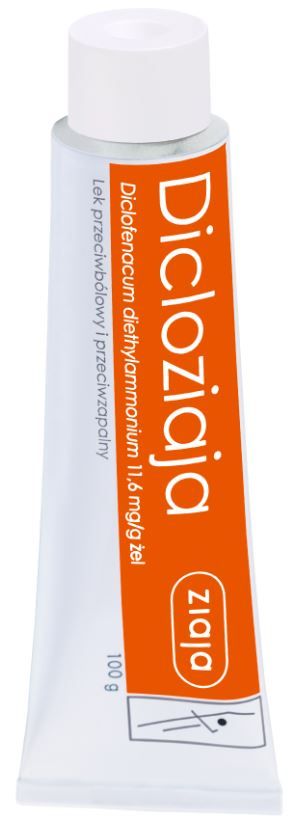 Ziaja Dicloziaja 11,6mg/g, żel, 100g - 2