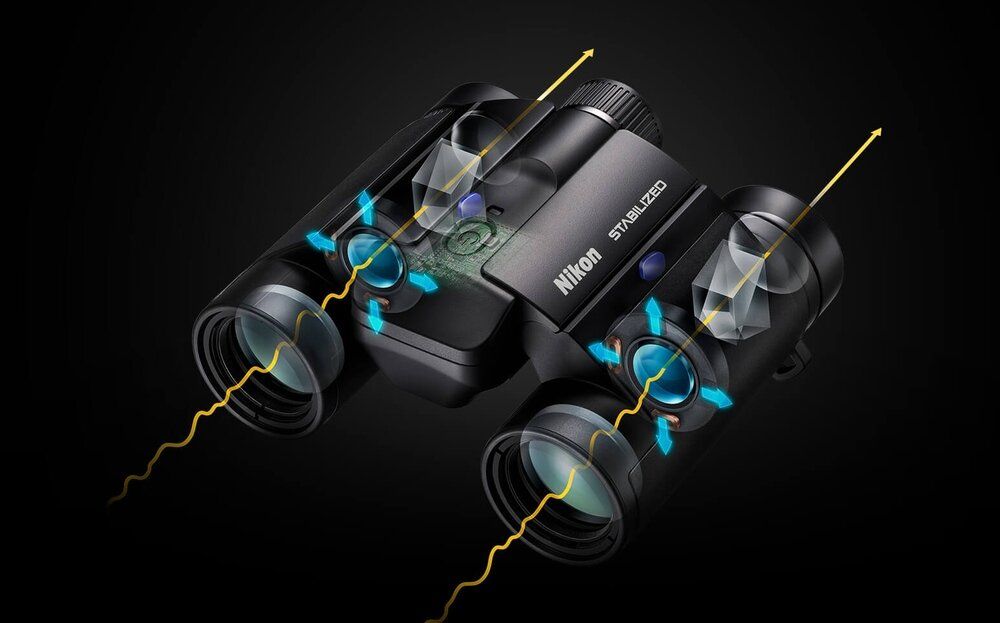 Lornetka NIKON Stabilized 10x25 S Czarny - 2