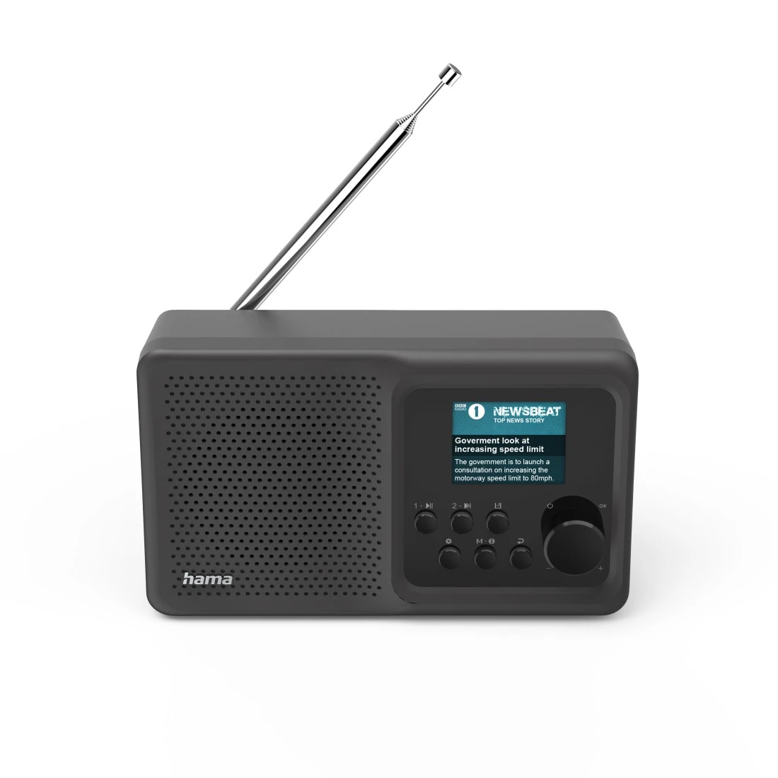 Hama DR5BT Bluetooth szary (54255)