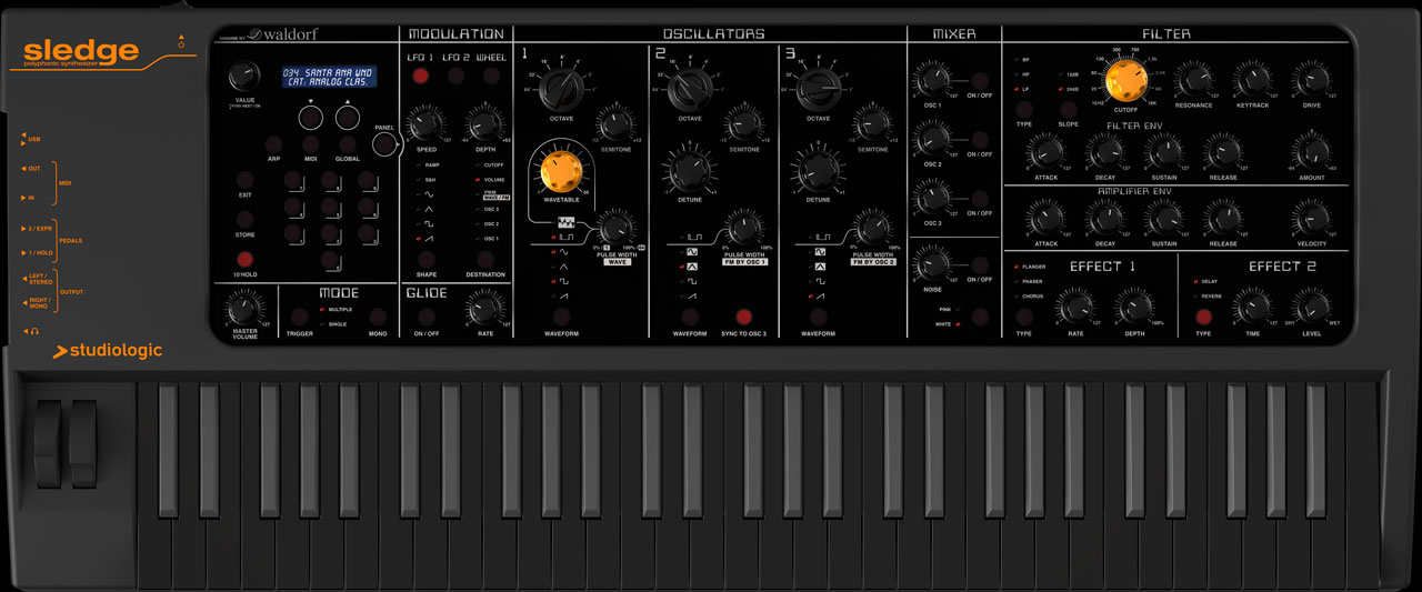 Studiologic Sledge Black Edition