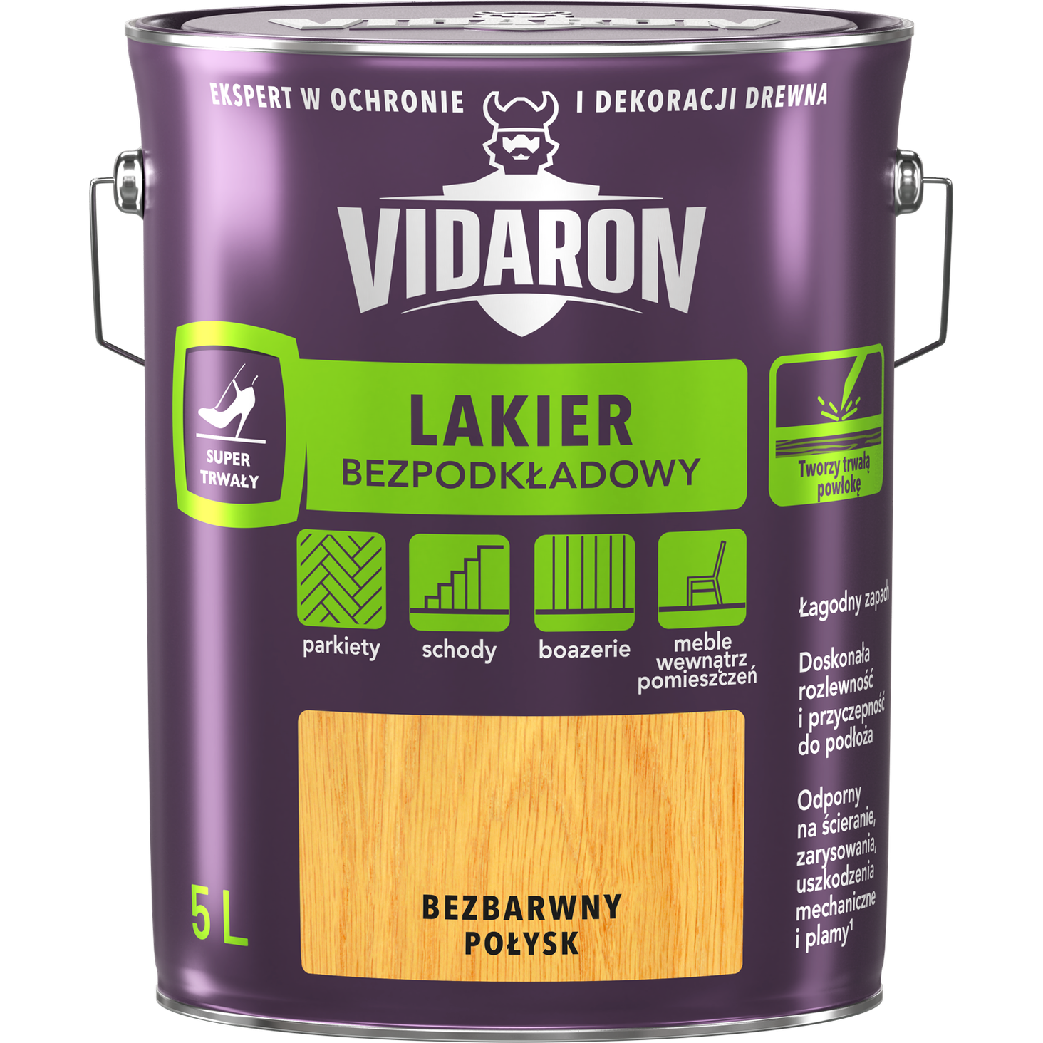 Vidaron Lakier Bezpodkładowy połysk 5