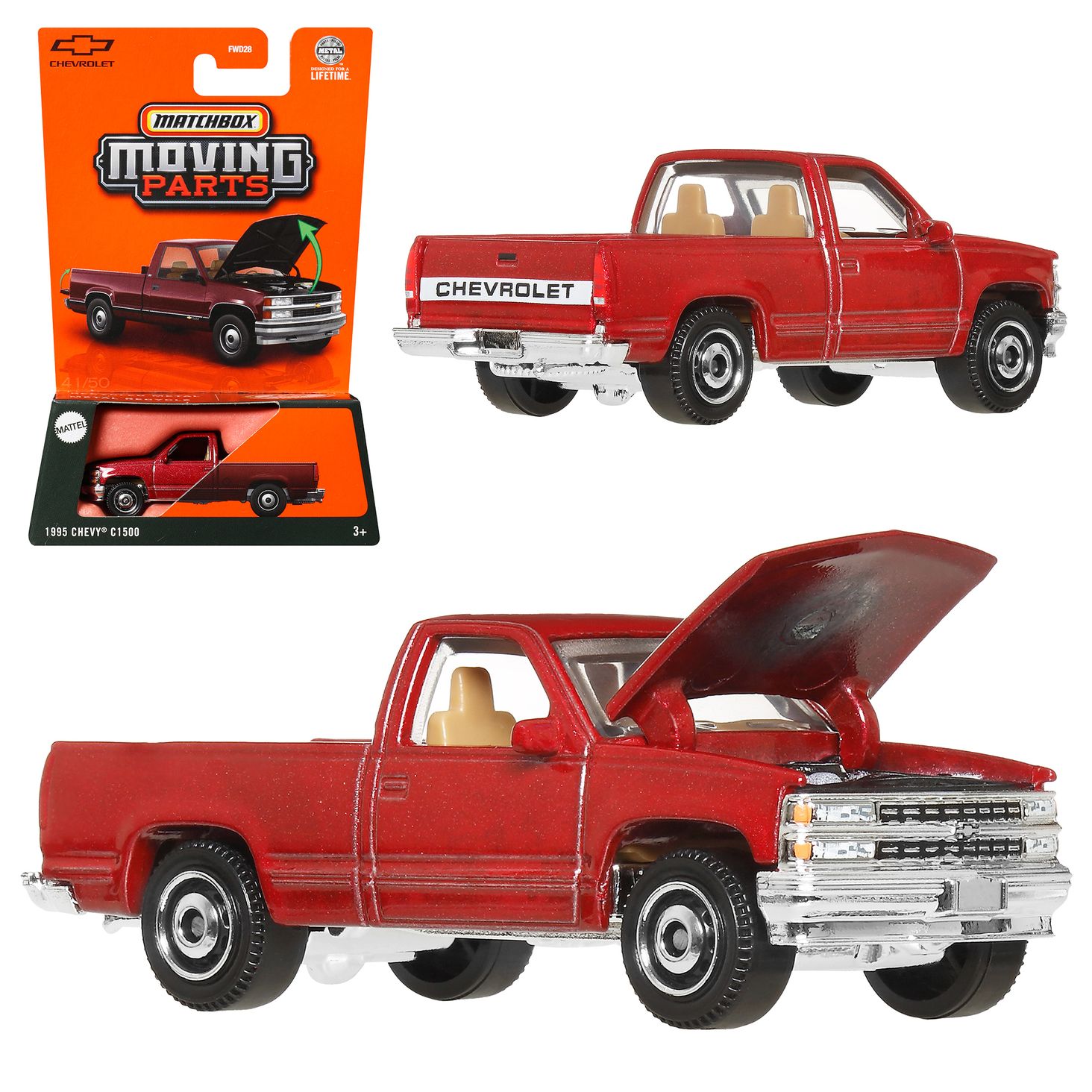 MATCHBOX™ Samochody akcji 1:64 Asortyment 2