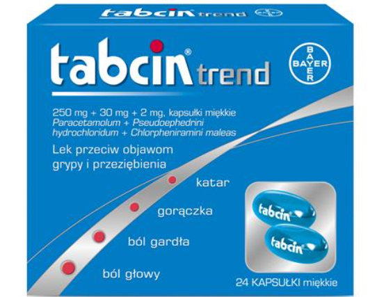 Tabcin Trend 24 kaps - 2