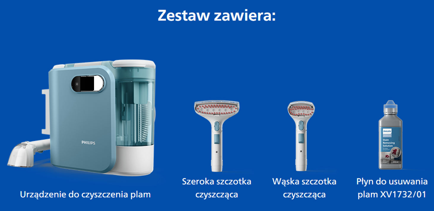 Odkurzacz PHILIPS SpotClean 3000 XW3193/11 - 16