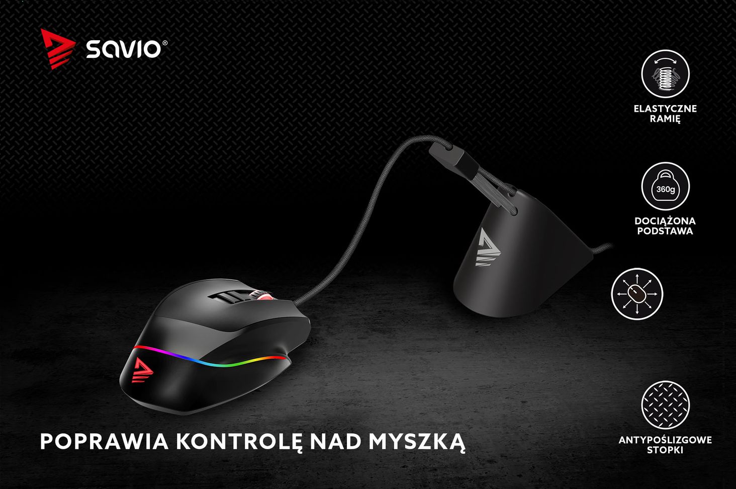 Większa kontrola