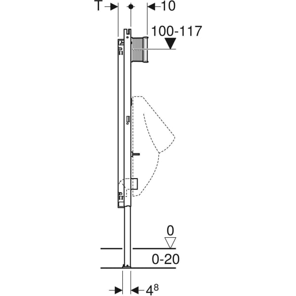 geberit rysunek techniczny