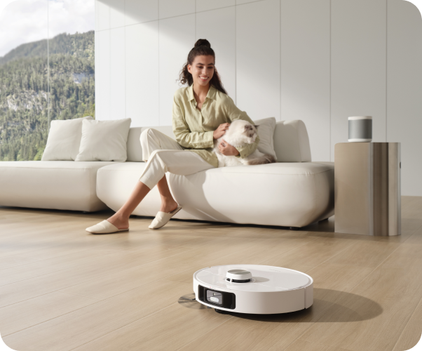 Dreame L40 Ultra - technologi MopExtend™ RoboSwing