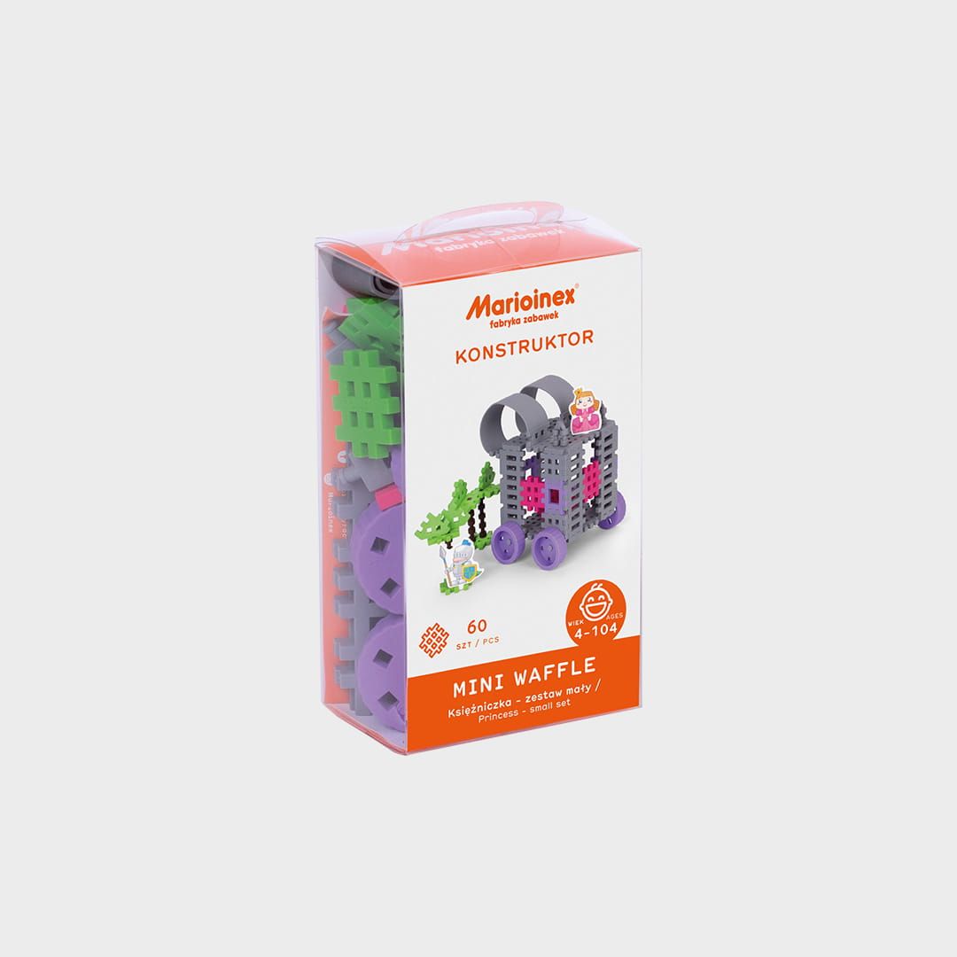 Marioinex Mini Waffle Księżniczka Zestaw Mały 903759_1