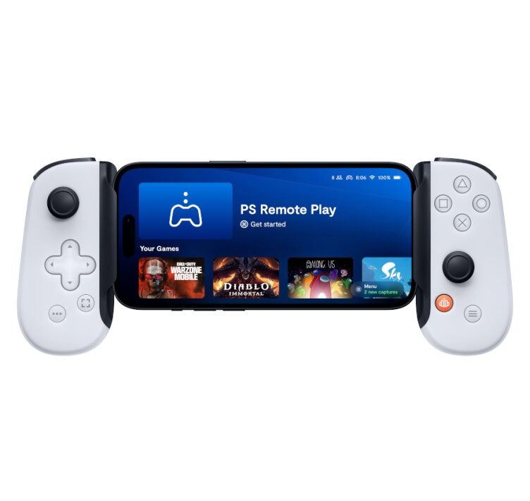 BackBone One PS Edition Wbudowany w kontroler USB C