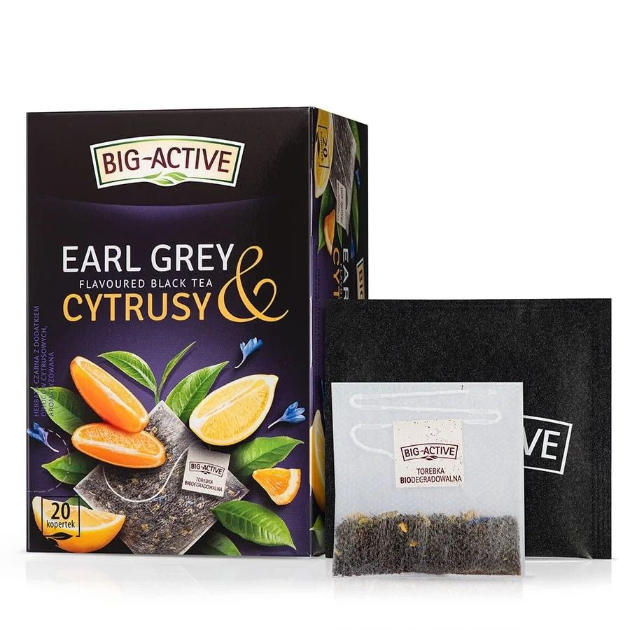 Big-Active Herbata czarna Earl Grey & cytrusy 1