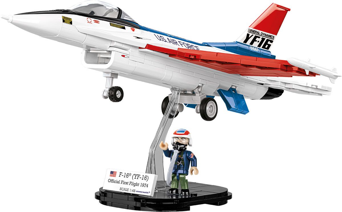 COBI F-16 (YF-16) First Flight 1974 zestaw