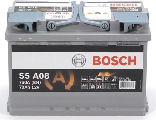 Bosch S5Agm S5A08 12V 70 Ah / 760 A zdj produktu 2
