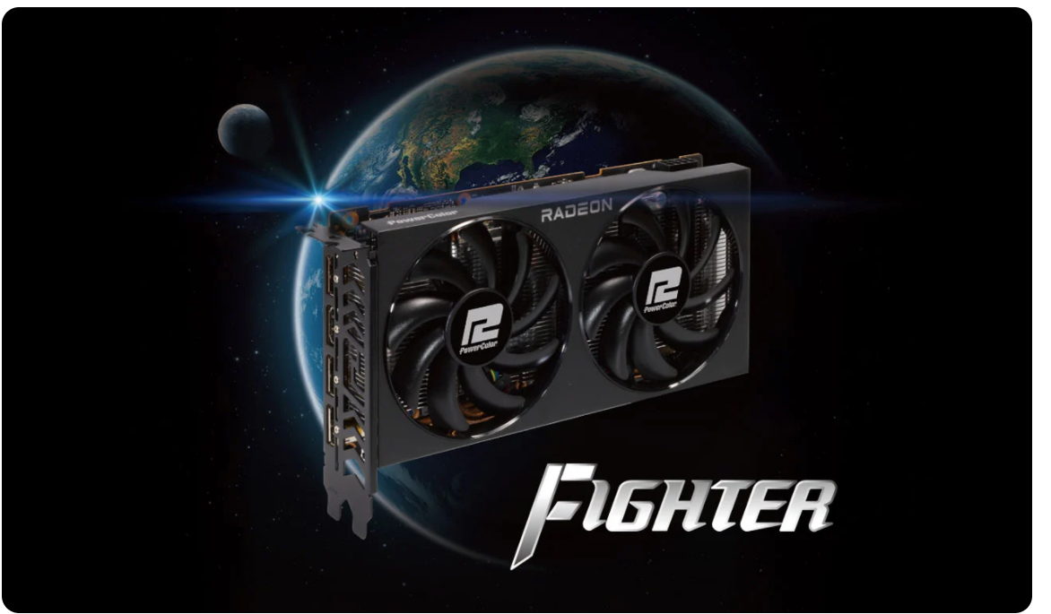 Power Color Fighter Radeon RX 6600 8GB GDDR6