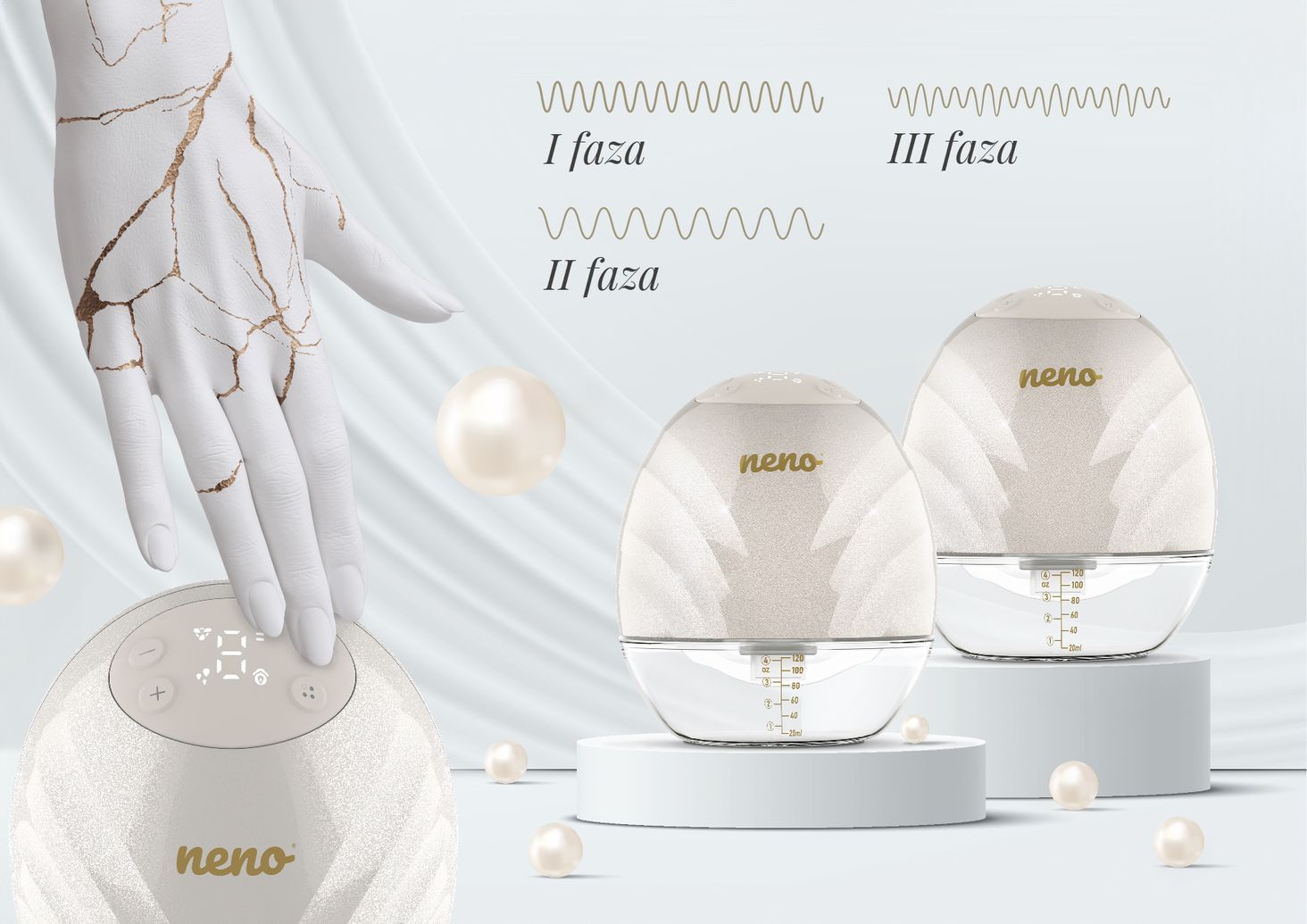 Neno perla twin - 3 tryby pracy