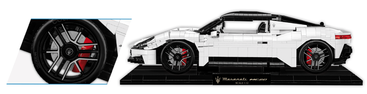 COBI Maserati MC20 - Executive Edition detale