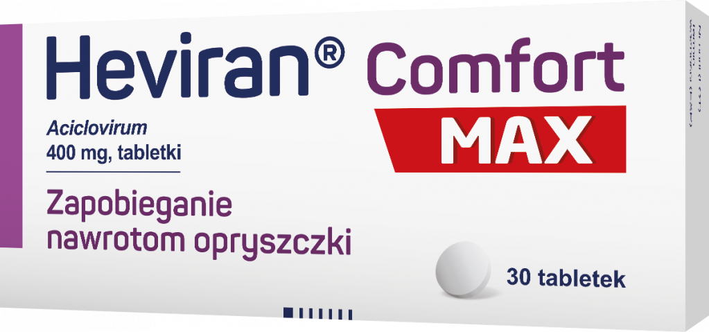 Heviran Comfort Max 400 mg 30 tabl.
