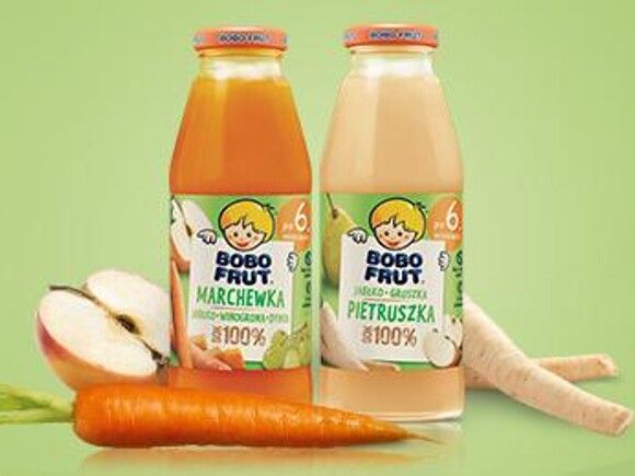 Soki przecierowe i nektary Bobo Frut