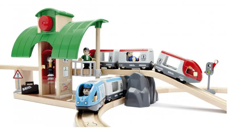 Brio Kolejki Pociąg Osobowy Z Dworcem 33512