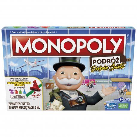 Monopoly Podróż dookoła Świata Polska Wersja F4007