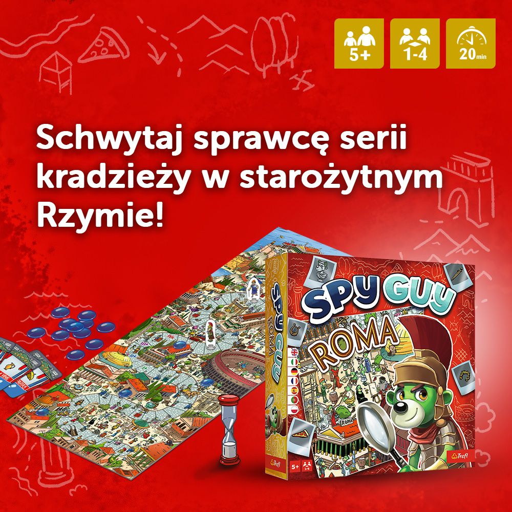 Gra detektywistyczna Spy Guy Roma - 1