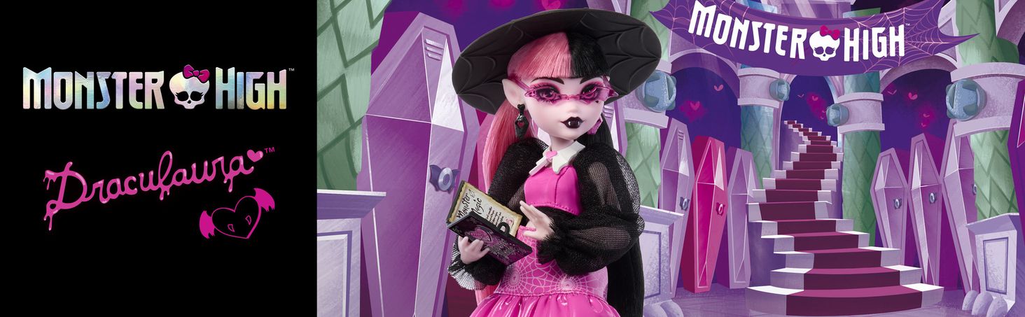 Monster High Draculaura Lalka podstawowa 3