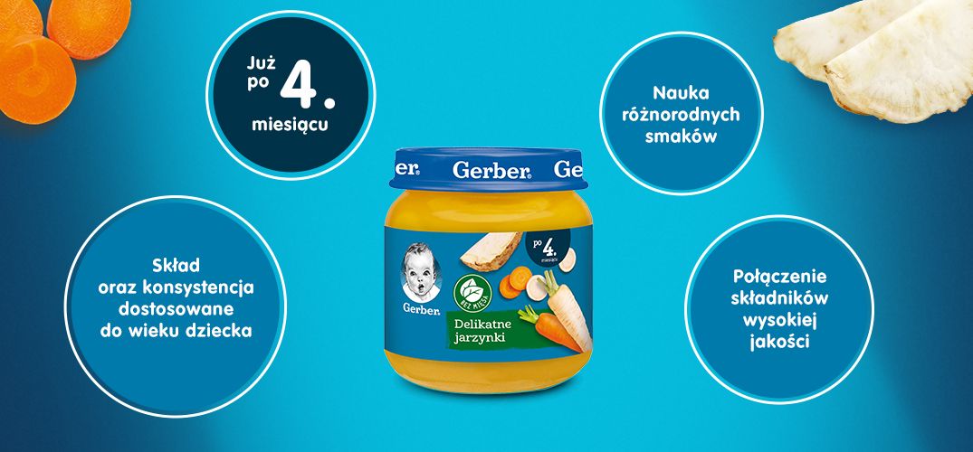 Gerber Obiadek Delikatne Jarzynki - 3