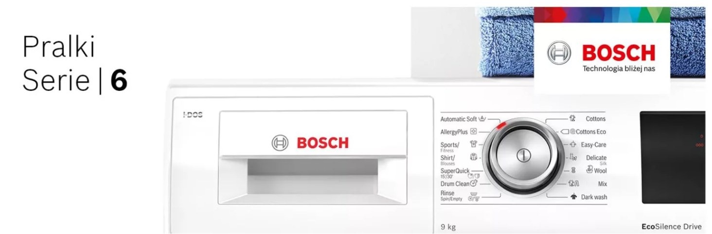 Bosch pralki serie 6 banner