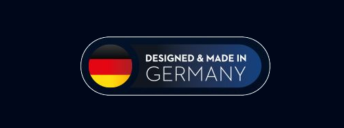 Designed and made in germany