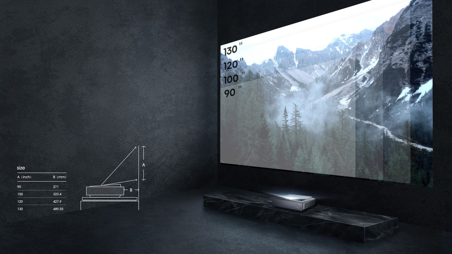 Hisense PX1-PRO_Ultra_Short_Throw_Technology-image