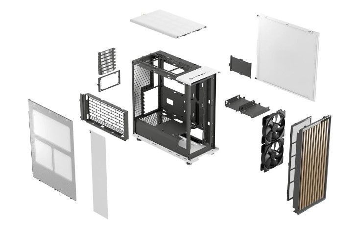 Fractal Design North Chalk White