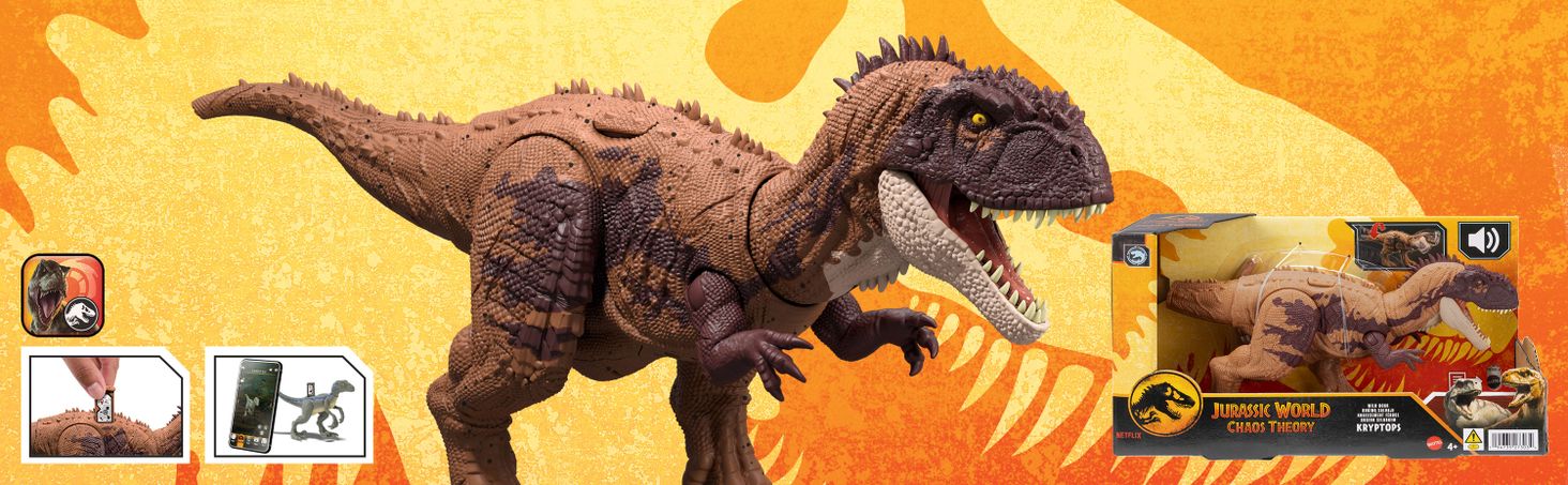 Jurassic World Kentrozaur Dinozaur Groźny ryk Figurka