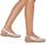 Skórzane komfortowe sandały ażurowe beżowe Rieker 44861-60 - zdjęcie 6