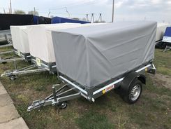 Zdjęcie Przyczepa NEPTUN 202x114 zestaw plandeka - Stargard