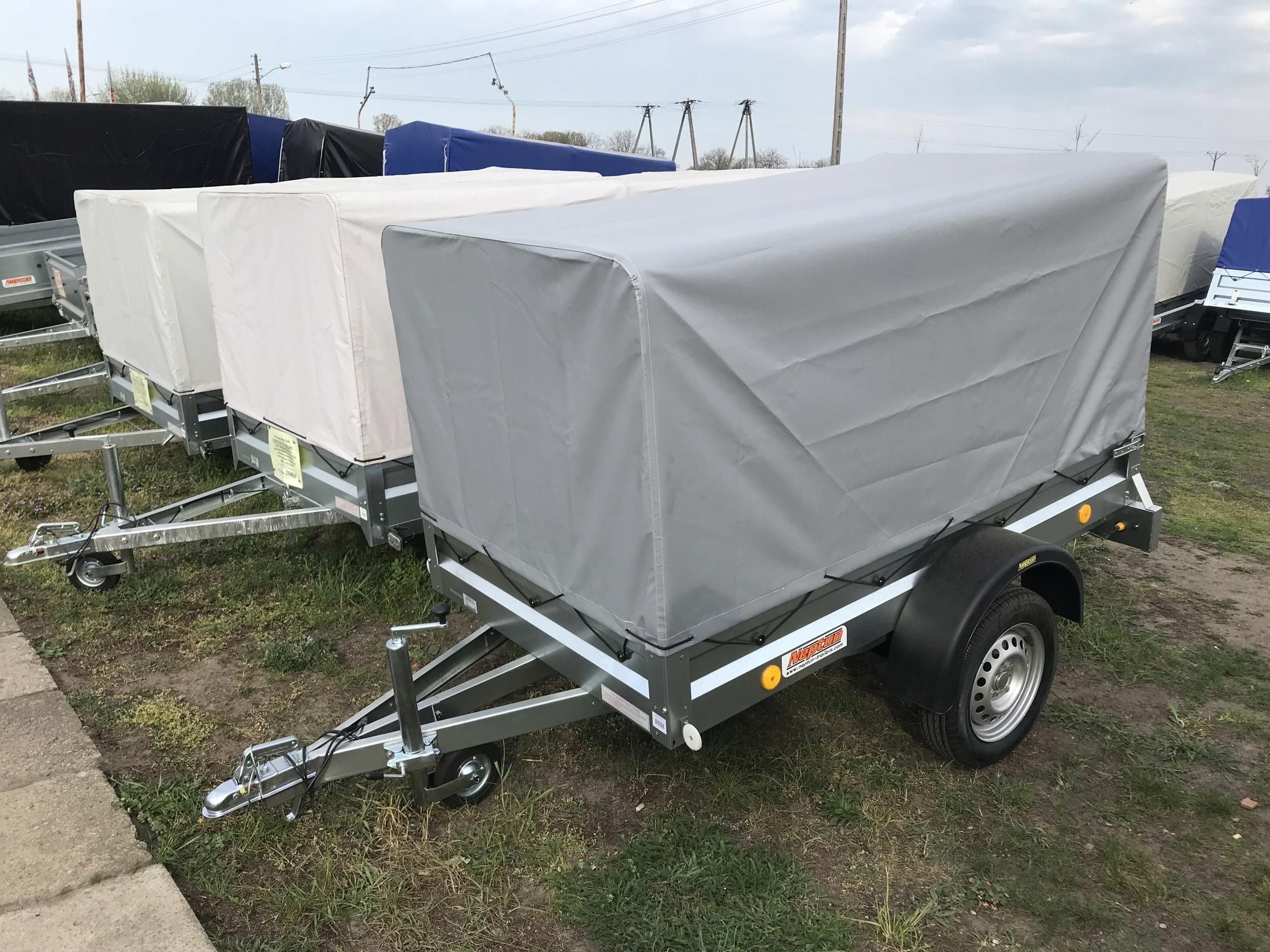 Zdjęcie Przyczepa NEPTUN 202x114 zestaw plandeka - Stargard