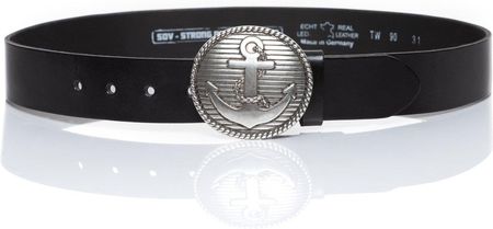 VANZETTI PASEK SKÓRZANY SOPO SDV31 790 40mm Ledergürtel Q. - zdjęcie 3