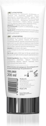 Apis Żel Do Ultradźwięków Liftingująco-Napinający Z Snap-8 Peptide Lifting Peptide 200Ml - zdjęcie 2