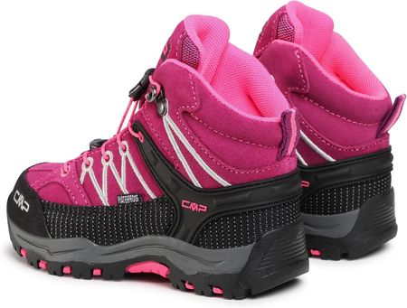 Cmp Trekkingi Kids Rigel Mid Trekking Shoe Wp 3Q12944 Fioletowy - zdjęcie 2