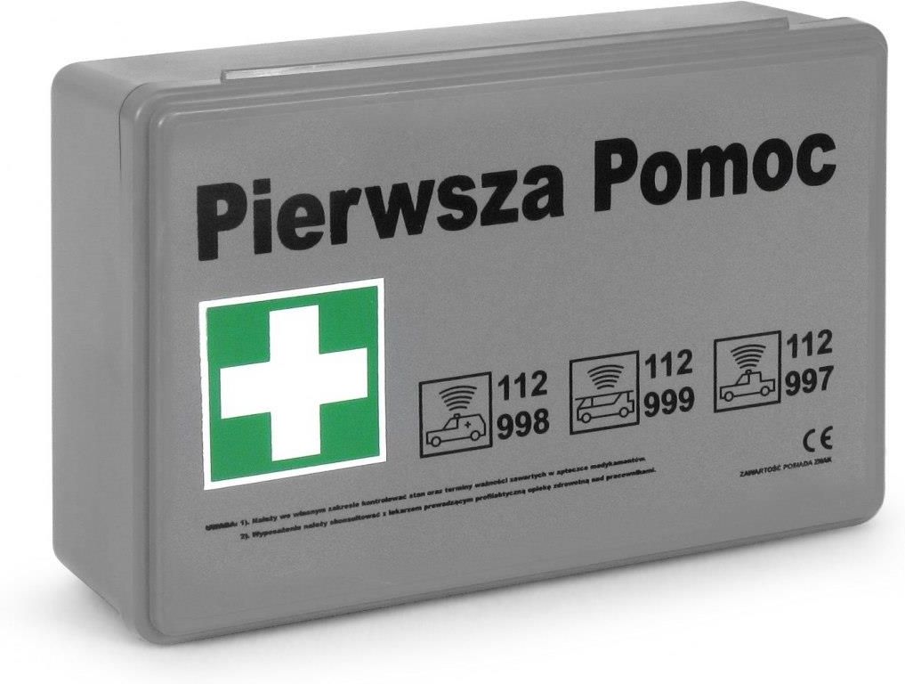 SWING MED APTECZKA PIERWSZEJ POMOCY APA 04 BU SZARA DIN 13157 USTNIK